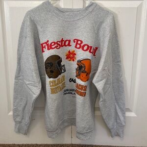 Vintage 1993 Syracuse Orangemen vs. Colorado Buffaloe's Fiesta Bowl Crewneck